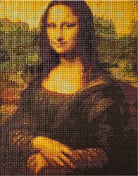 Картина за декориране с камъчета Grafix - Мона Лиза