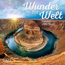 Стенен календар - Wunder der Welt. Wonders of the World 2023 - 