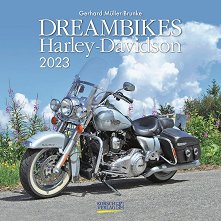 Стенен календар - Dreambikes: Harley-Davidson 2023 - 