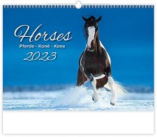 Стенен календар - Horses 2023 - 