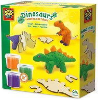 Направи сам SES Creative - Динозаври от пластилин - 