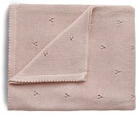 Бебешко плетено одеяло mushie - 