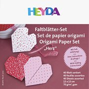 Хартии за оригами Heyda Heart