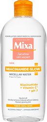 Mixa Niacinamide Glow Micellar Water - крем