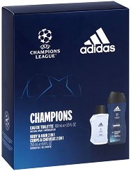 Подаръчен комплект Adidas Champions League - дезодорант