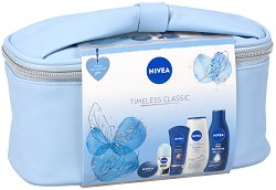 Подаръчен комплект с несесер Nivea Timeless Classic - продукт