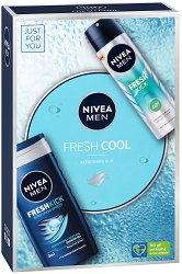 Подаръчен комплект Nivea Men Fresh Cool - пяна