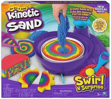 Кинетичен пясък Spin Master - Завърти и се изненадай - 