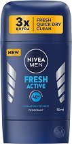 Nivea Men Fresh Active Stick Deodorant - крем
