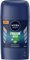 Nivea Men Fresh Kick Anti-Perspirant Stick - душ гел
