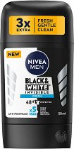 Nivea Men Black & White Fresh Anti-Perspirant Stick - ролон