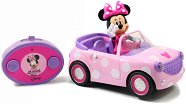 Детска кола с дистанционно Jada Toys - Minnie Roadster - чанта