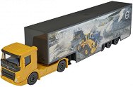 Метален камион с ремарке Majorette - Volvo FMX Show Truck - 