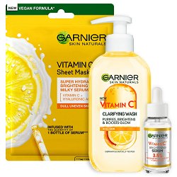 Промо пакет Garnier Vitamin C - маска