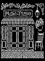 Шаблон Stamperia - Площад Танго