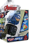 Бойни кубчета Marvel - Капитан Америка и Черната пантера - играчка