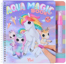 Книжа за оцветяване с вода - Aqua Magic Book - кутия за храна