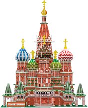 Катедрала свети Василий Блажени, Москва - пъзел