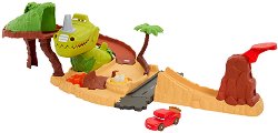 Писта с динозавър - Mattel - 