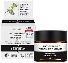 Apothecary Dr. Scheller Argan Anti-Wrinkle Day Cream - продукт