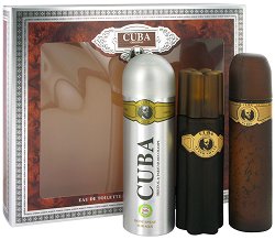 Подаръчен комплект за мъже Cuba Gold - 