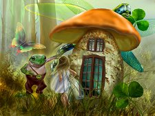 Къщичката на жабока - пъзел