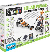 Детски конструктор Engino - Слънчева енергия - играчка