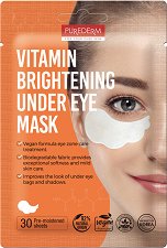 Purederm Vitamin Brightening Under Eye Mask - 