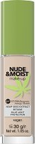 HypoAllergenic Nude&Moist Make-Up Foundation - 