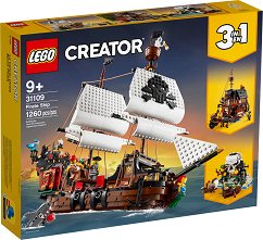 LEGO Creator - Пиратски кораб 3 в 1 - играчка