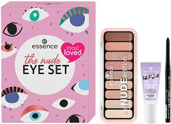 Подаръчен комплект Essence The Nude Eye Set - 