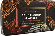 English Soap Company Sandalwood & Amber Soap - 