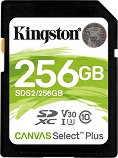 SDXC   256 GB Kingston Canvas Select Plus