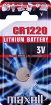 Бутонна батерия CR1220 - батерия