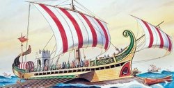 Римски военен кораб - Circa - макет