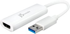  USB-A male  HDMI female j5create JUA254