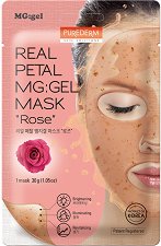 Purederm Real Petal Rose MG:gel Mask - 