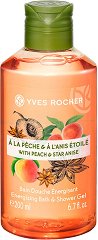 Yves Rocher Peach & Star Anise Bath & Shower Gel - крем