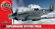 Военен самолет - Supermarine Spitfire PRXIX - Сглобяем авиомодел - макет