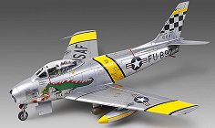 Военен самолет -  F-86F - The Huff - 