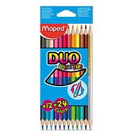 Двустранни цветни моливи Maped - продукт