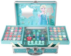 Детски куфар с гримове Disney Frozen - 