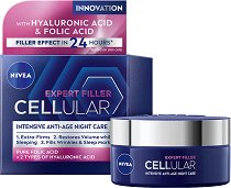 Nivea Cellular Expert Filler Anti-Age Night Care - серум