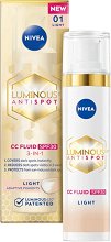 Nivea Luminous630 Anti Spot CC Fluid SPF30 - 