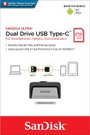 USB A / Type-C 3.1   256 GB SanDisk Dual Drive
