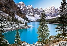 Скалисти планини в Канада - пъзел