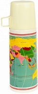 Детски термос с чаша картата на света - Rex London - 