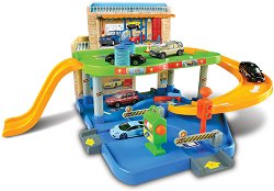 Детска писта автосервиз Bburago - играчка