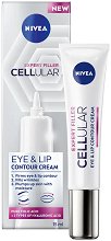 Nivea Cellular Expert Filler Eye & Lip Contour Cream - серум