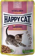    Happy Cat Meat in Sauce Kitten and Junior - 